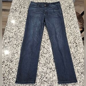 Express Stretch Slim Fit Classic Blue Denim Jeans